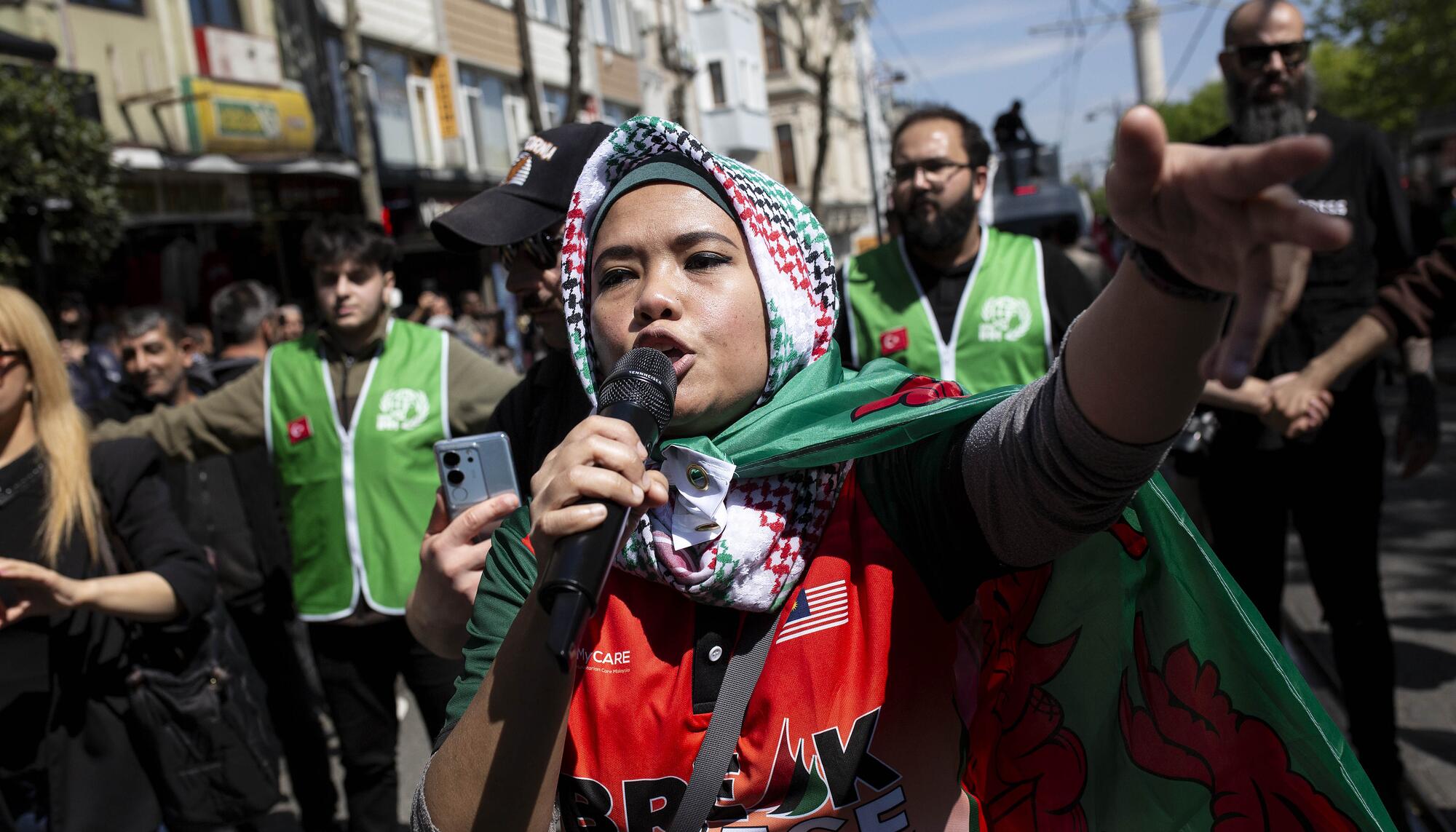 Manifestación Flotilla Estambul - 12